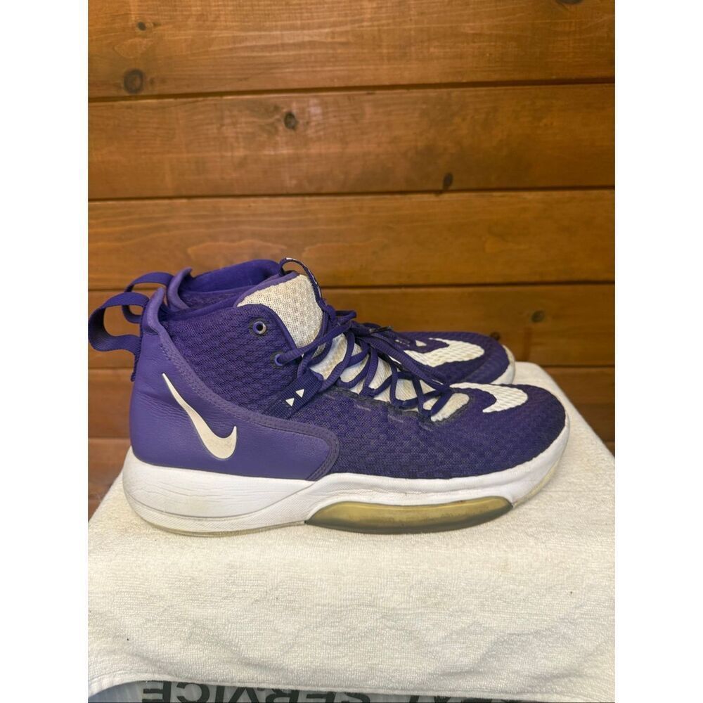Nike Zoom Rize TB sneakers "Court Purple" Sz 12.5 CN9502-500 - Picture 2 of 8